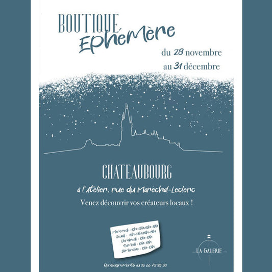 Boutique éphémère de créateurs à Chateaubourg (35)