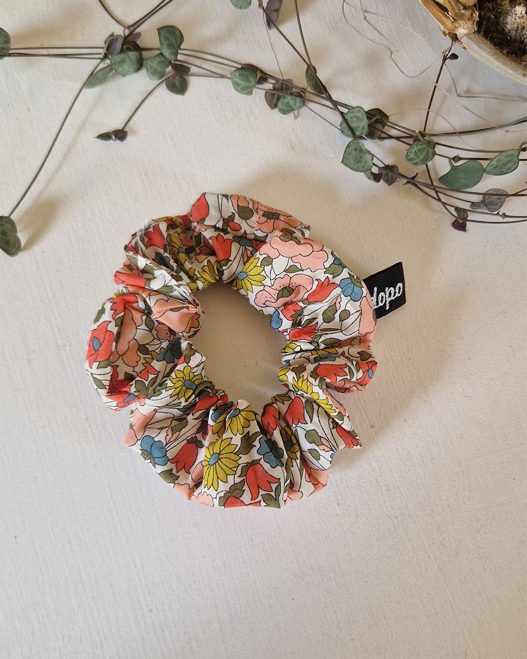 Chouchou en liberty fleuri / Dopo