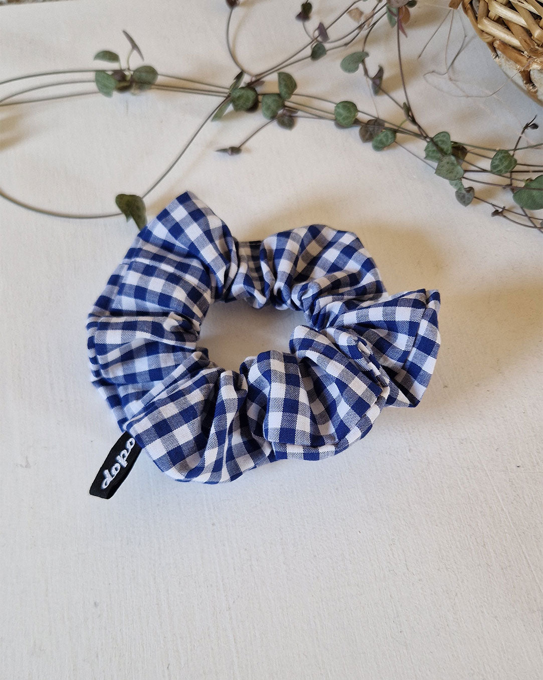 Chouchou en vichy bleu / Dopo