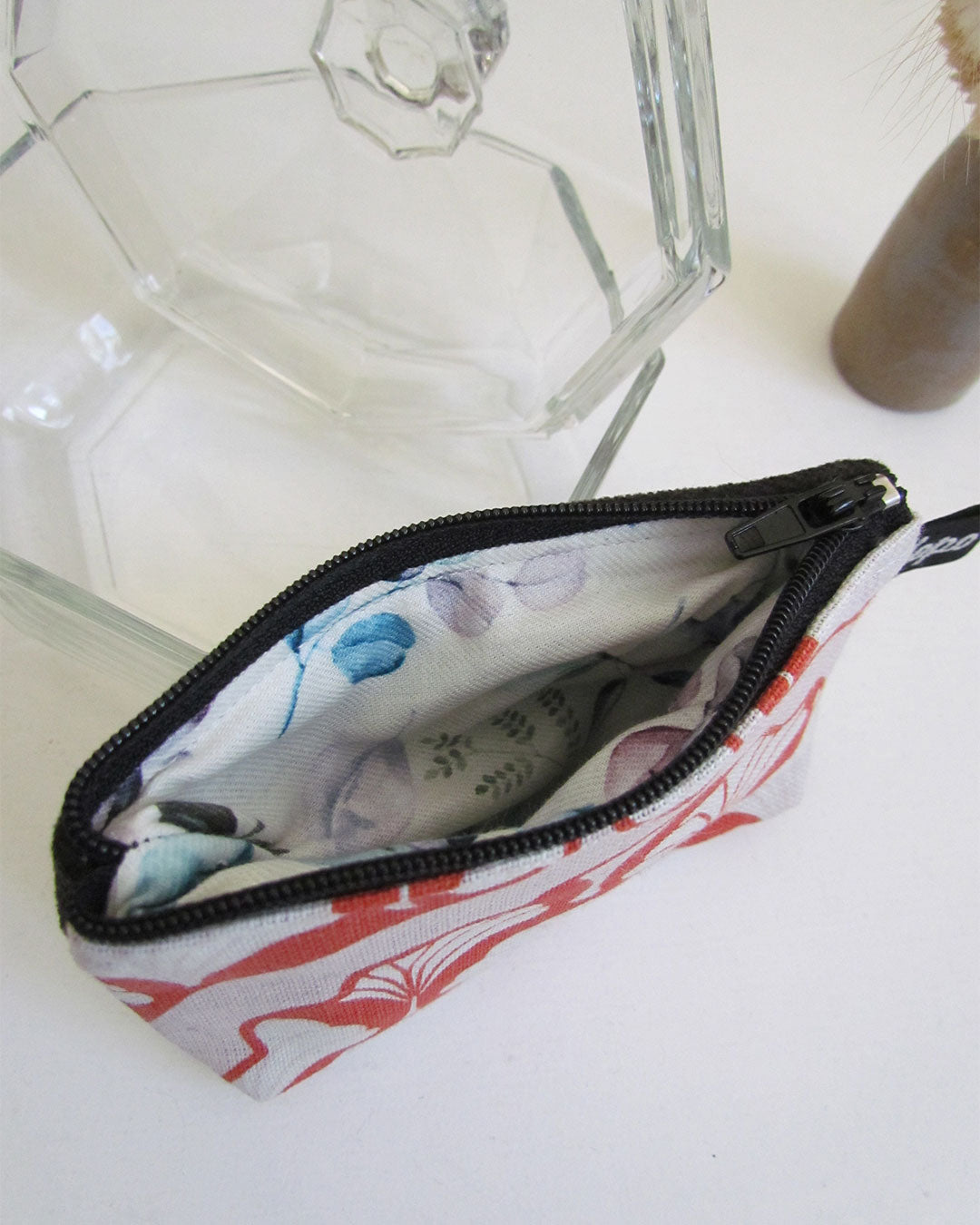 Le mini porte-monnaie rose / porte carte / pochette