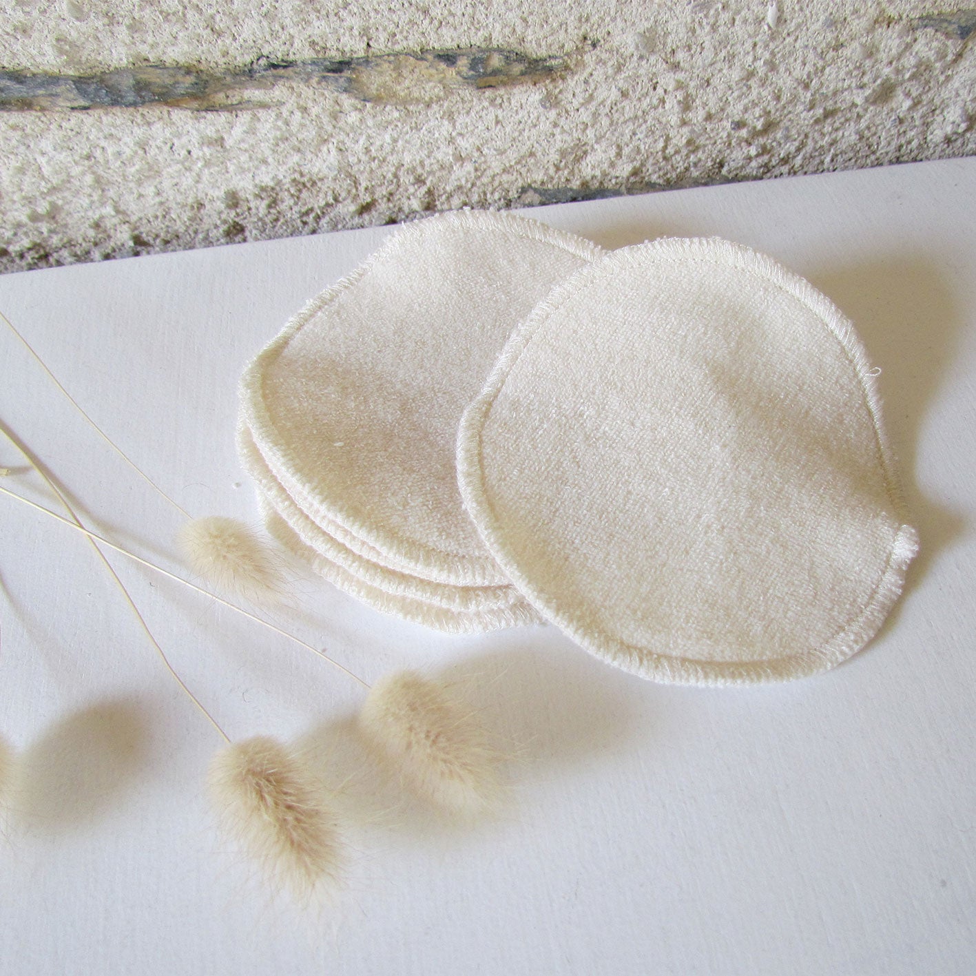 lingettes lavables en coton bio extra douces