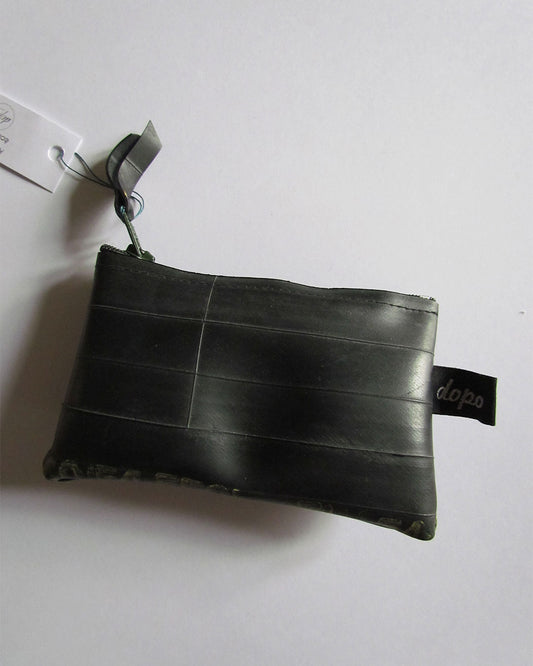 Porte monnaie pochette en chambre à air recyclé / Dopo