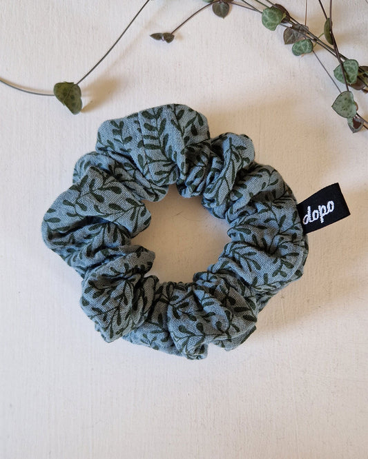 Chouchou bleu feuillages / Dopo