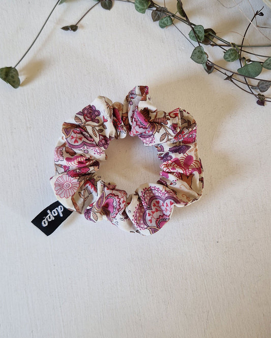 Chouchou fleuri rose / Dopo