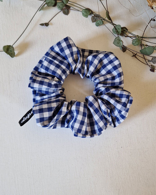 Chouchou en vichy bleu / Dopo