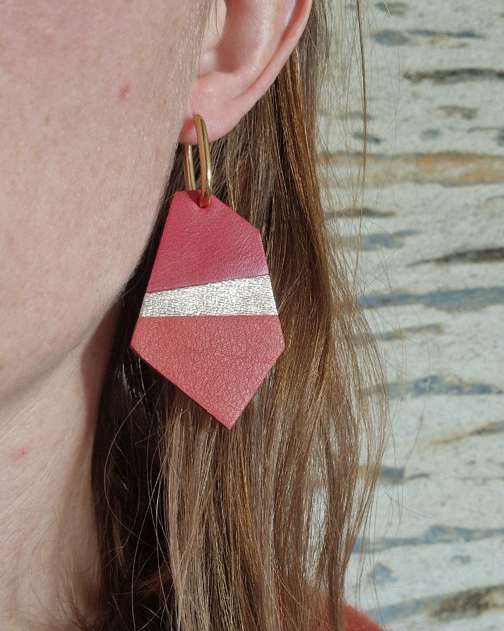 Boucles d’oreille tons d'automne Polina