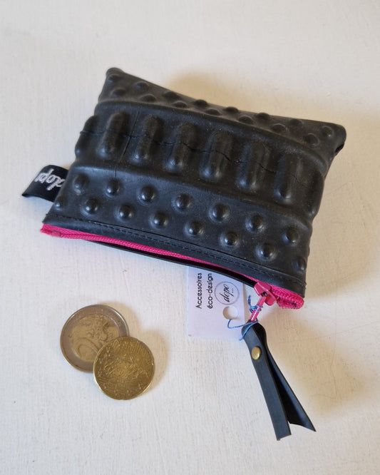 Porte monnaie en chambre à air avec des volumes / Dopo